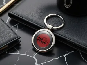 Metall-Schlüsselanhänger Pro Premium Personalisiert